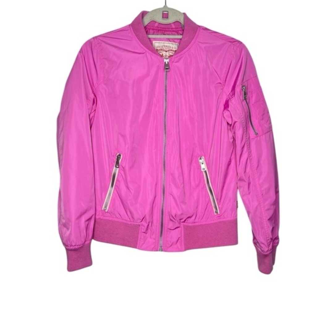 Levi's Pink Bomber Jacket Size XS New With Tags
